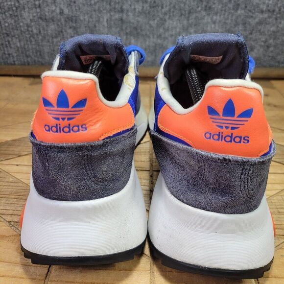 Adidas Retropy F2 GX4637 Men's 13‎ Royal Blue White Lop Top Running Shoes - Picture 6 of 12